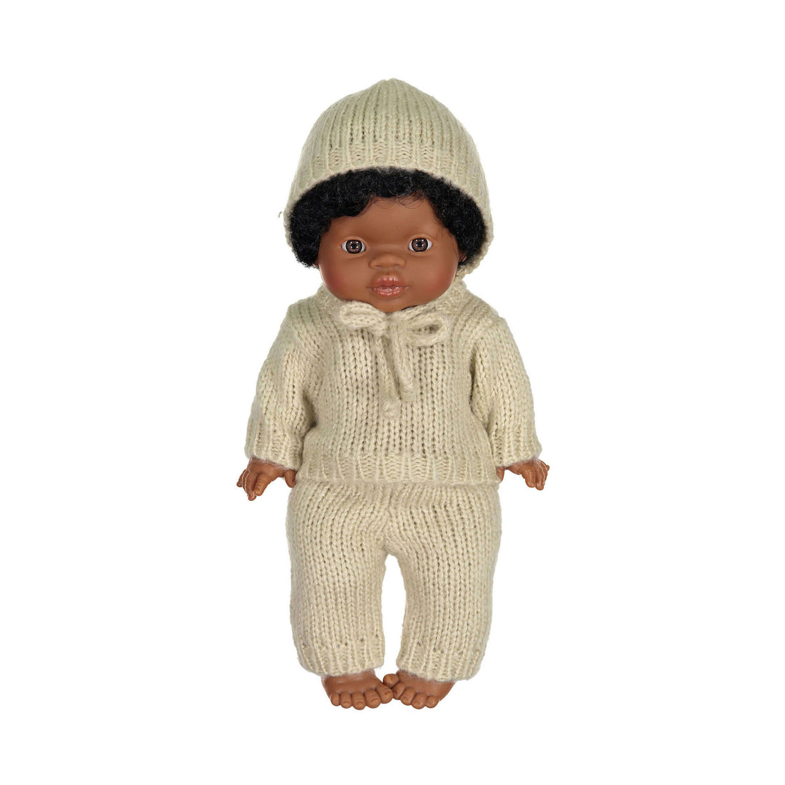 Minikane Ecru Wool Gaspard Set