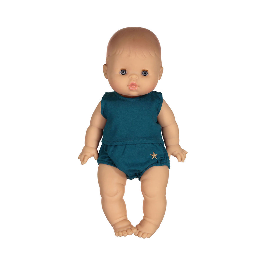 Minikane Petrol Blue Sacha Set