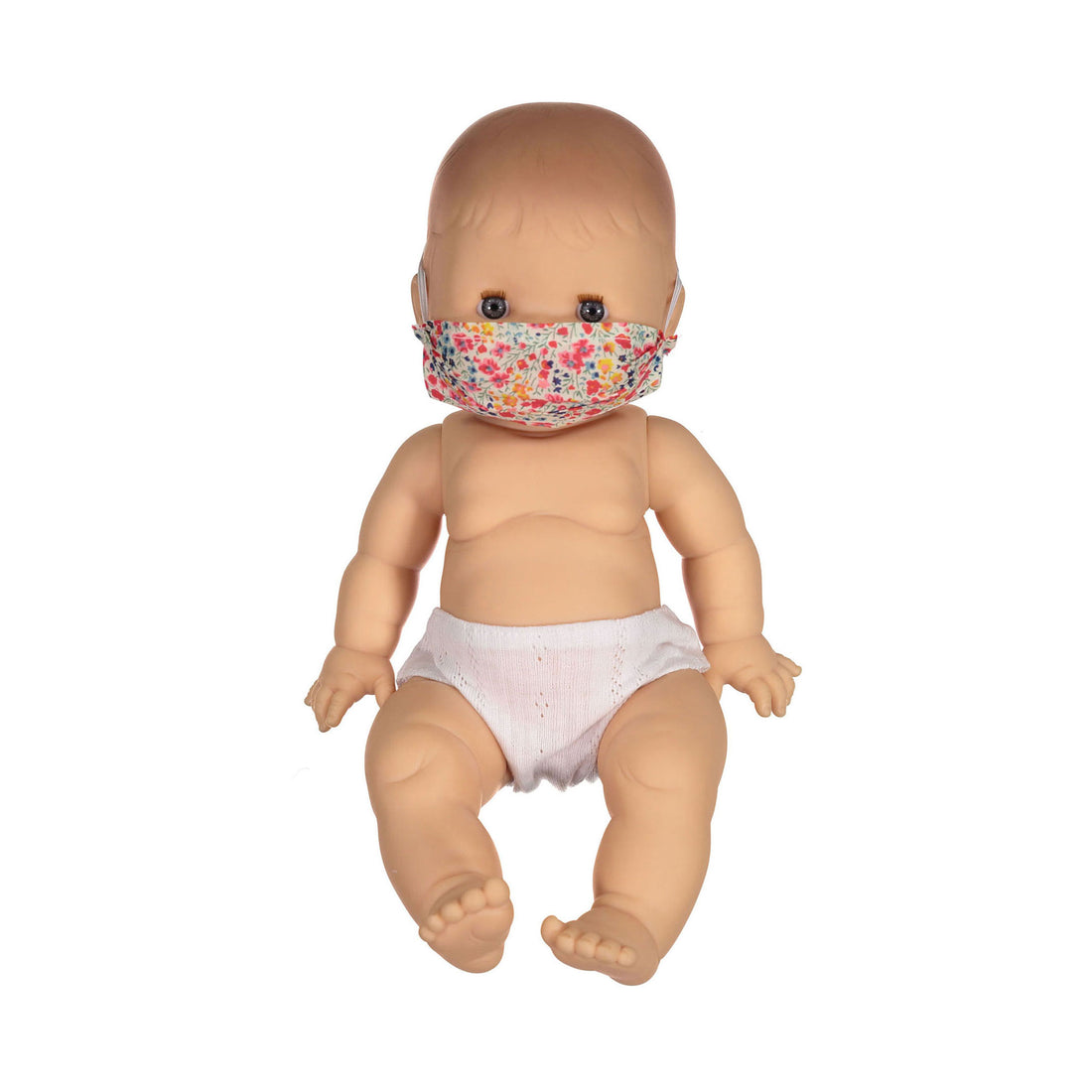 Minikane Red Floral Doll Mask