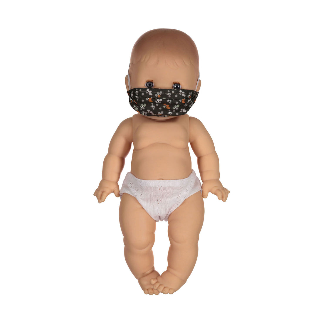 Minikane Grey Floral Doll Mask