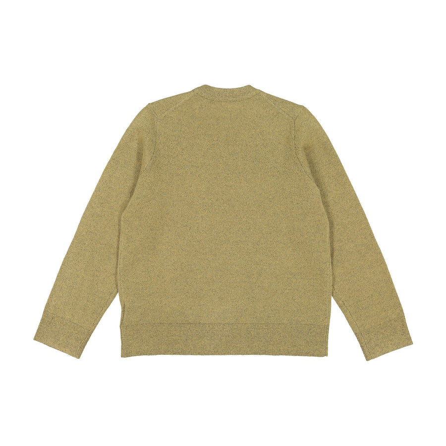 JNBY Olive Green Sweater With Embroidered Graphic