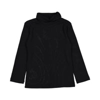 Boys and Arrows Black Mock Neck Top