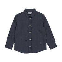 Boys and Arrows Navy Mini Flower Shirt