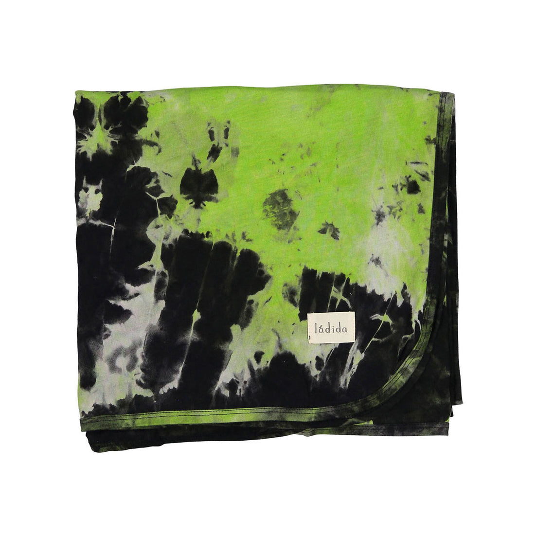 Ladida Yellow Tie Dye Blanket