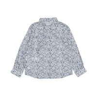 IKKS White Floral Button Down Shirt Floral