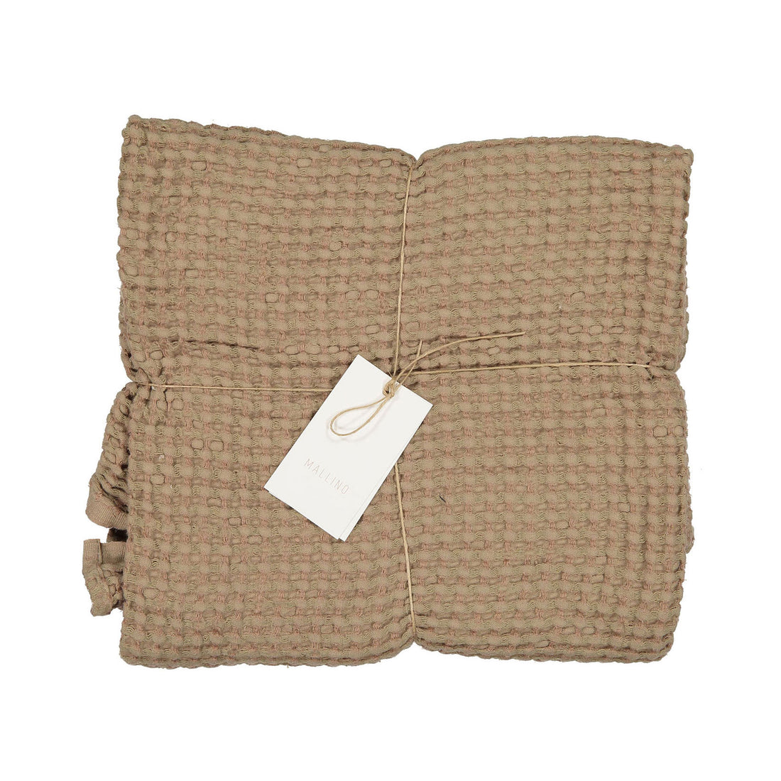 Mallino Waffle Blanket - Earth