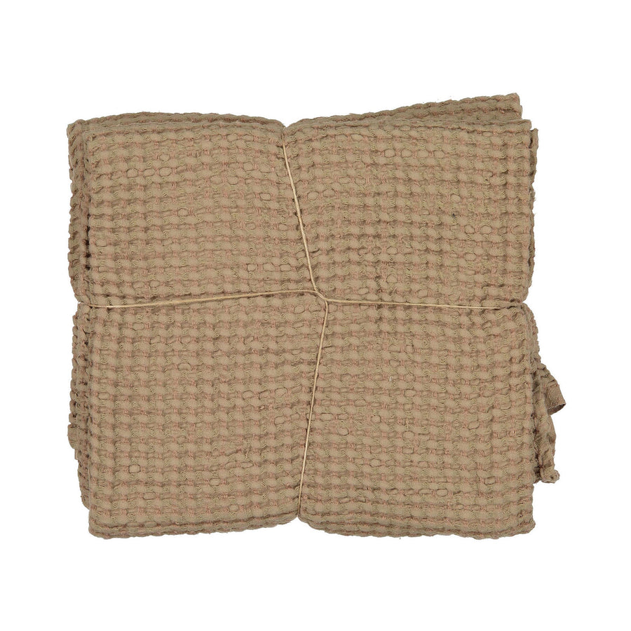 Mallino Waffle Blanket - Earth