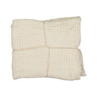 Mallino Waffle Blanket - Vanilla