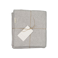 Mallino Organic Cotton Soft Blanket - Light Grey