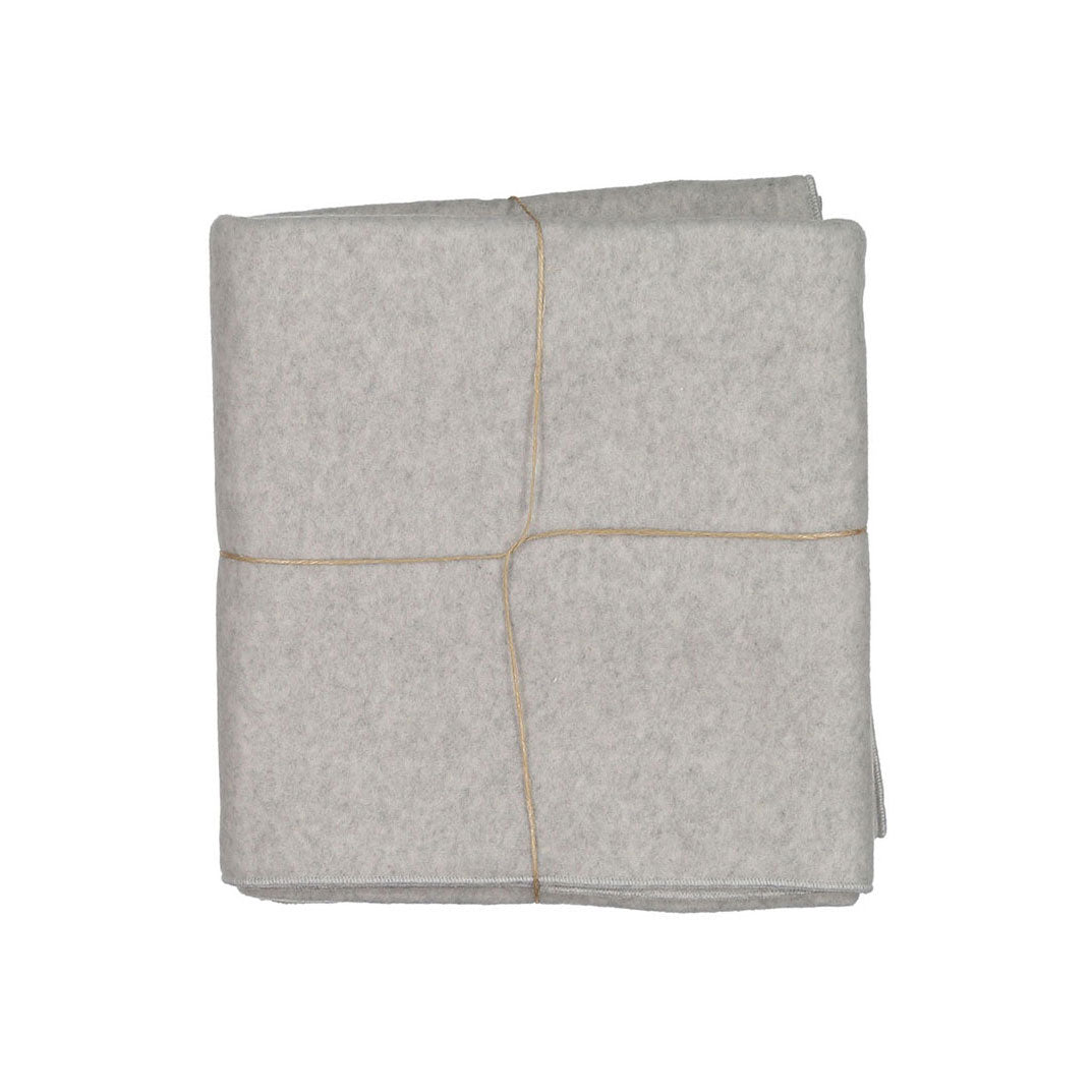 Mallino Organic Cotton Soft Blanket - Light Grey