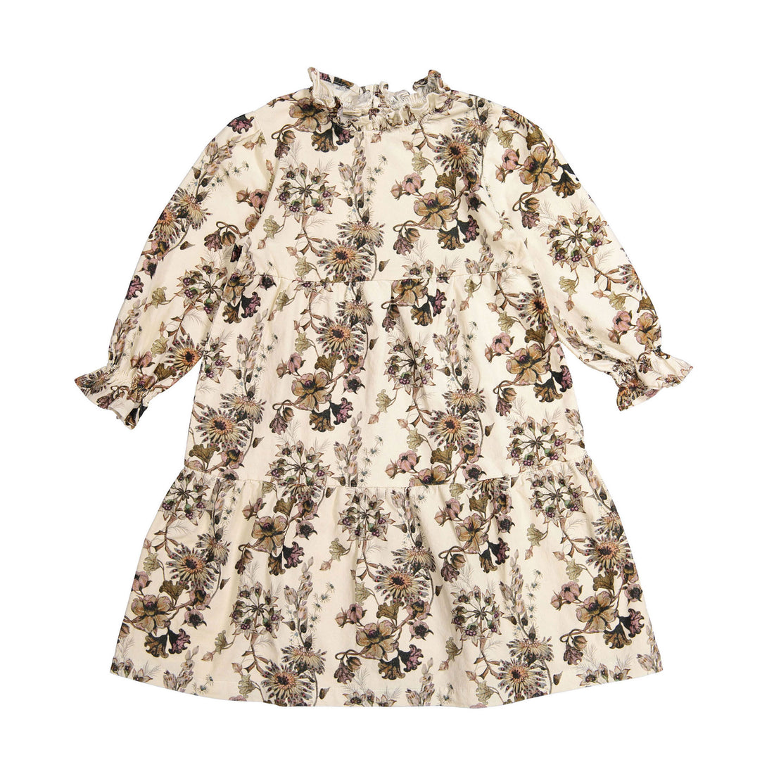 Babe and Tess Natural Vintage Floral Johanna Dress
