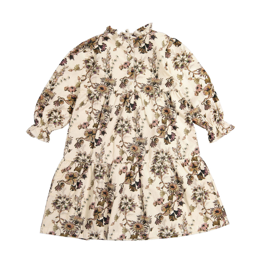 Babe and Tess Natural Vintage Floral Johanna Dress