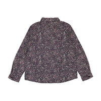 IKKS Black Paisley Button Down Shirt