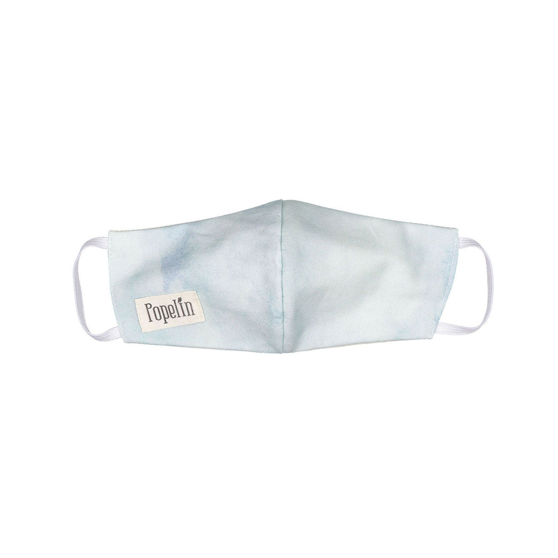 Popelin Sky Blue Dye Face Mask