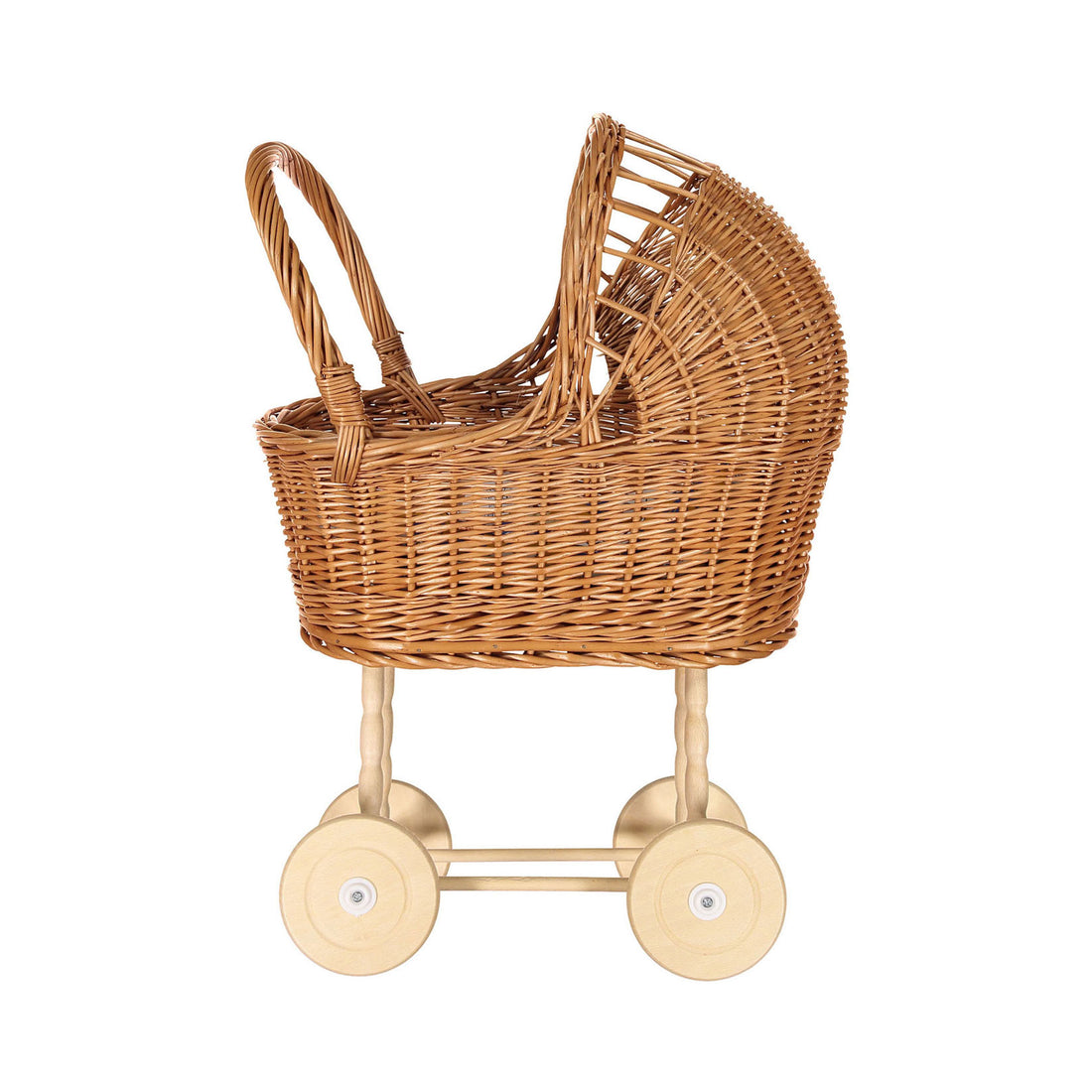 Minikane Elliot Wood and Wicker Pram