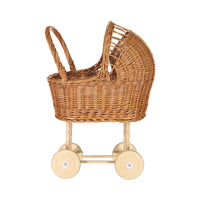 Minikane Elliot Wood and Wicker Pram