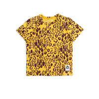 Mini Rodini Basic Leopard Short Sleeve Tee