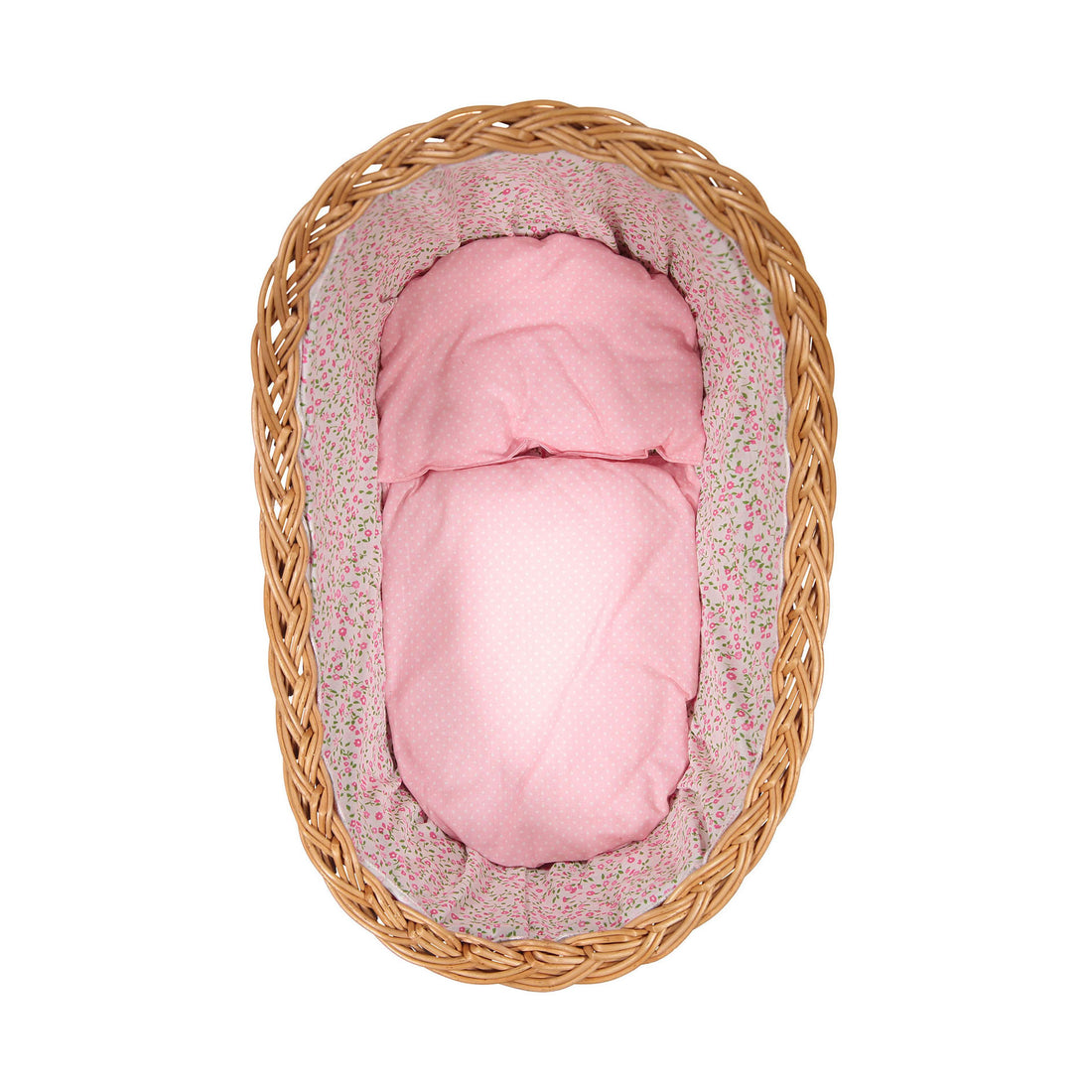 Minikane Gaston Pink Flowers Rocking Cradle