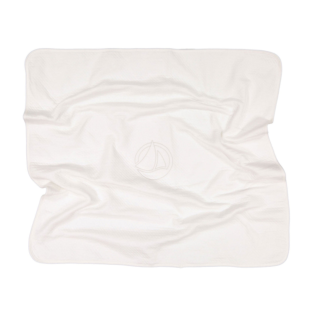 Petit Bateau Cream Quilted Blanket