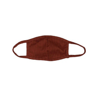 FYI Chocolate Ribbed  Face Mask