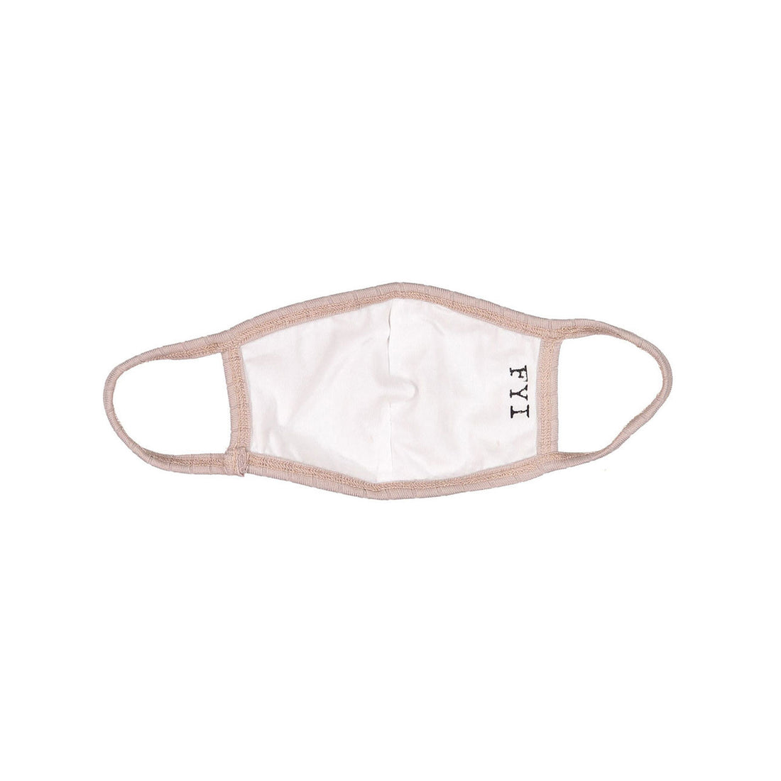 FYI Lilac/Taupe Ribbed Face Mask