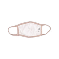FYI Lilac/Taupe Ribbed Face Mask