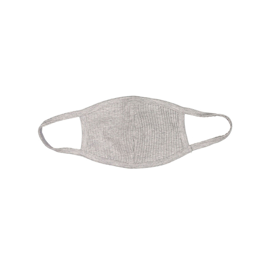 FYI Grey Ribbed Face Mask