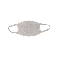 FYI Grey Ribbed Face Mask