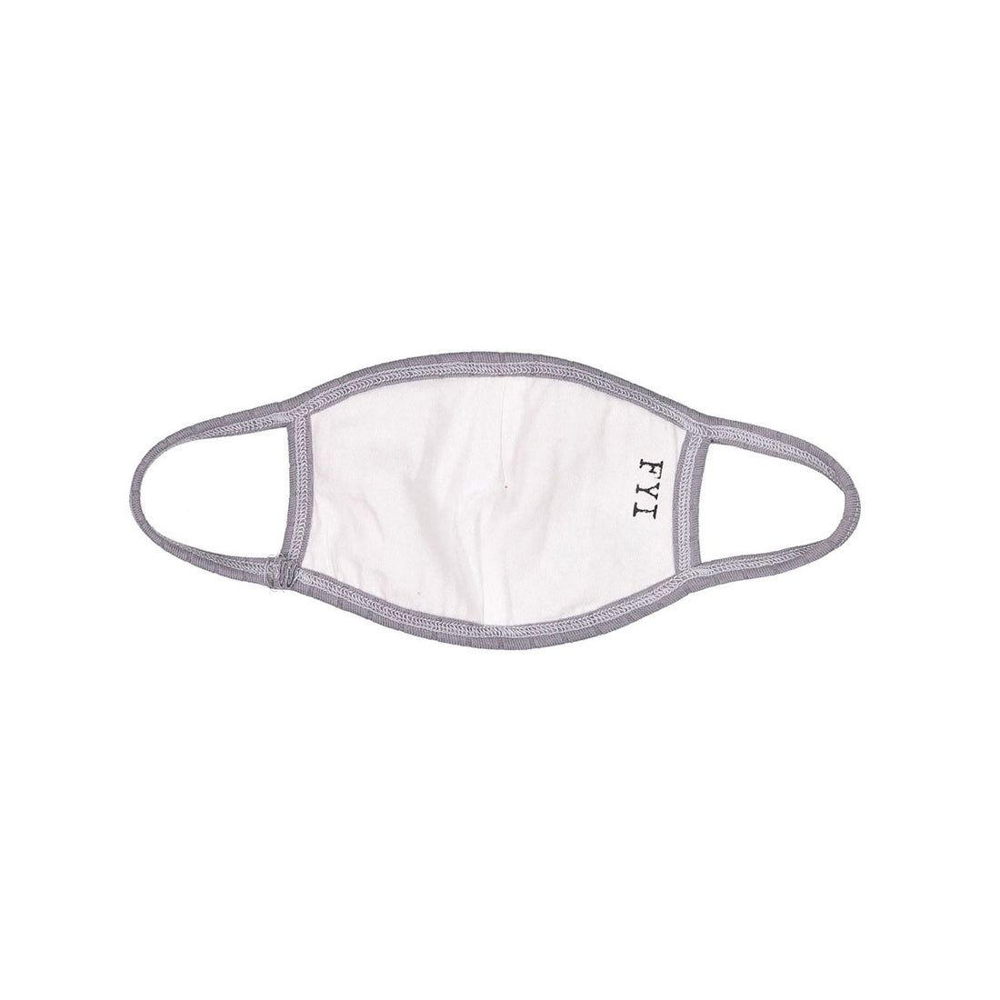 FYI Blue Ribbed Face Mask