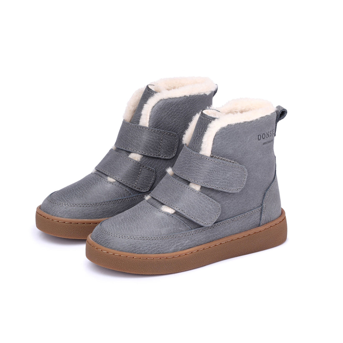 Donsje Petrol Leather Clenn Boots