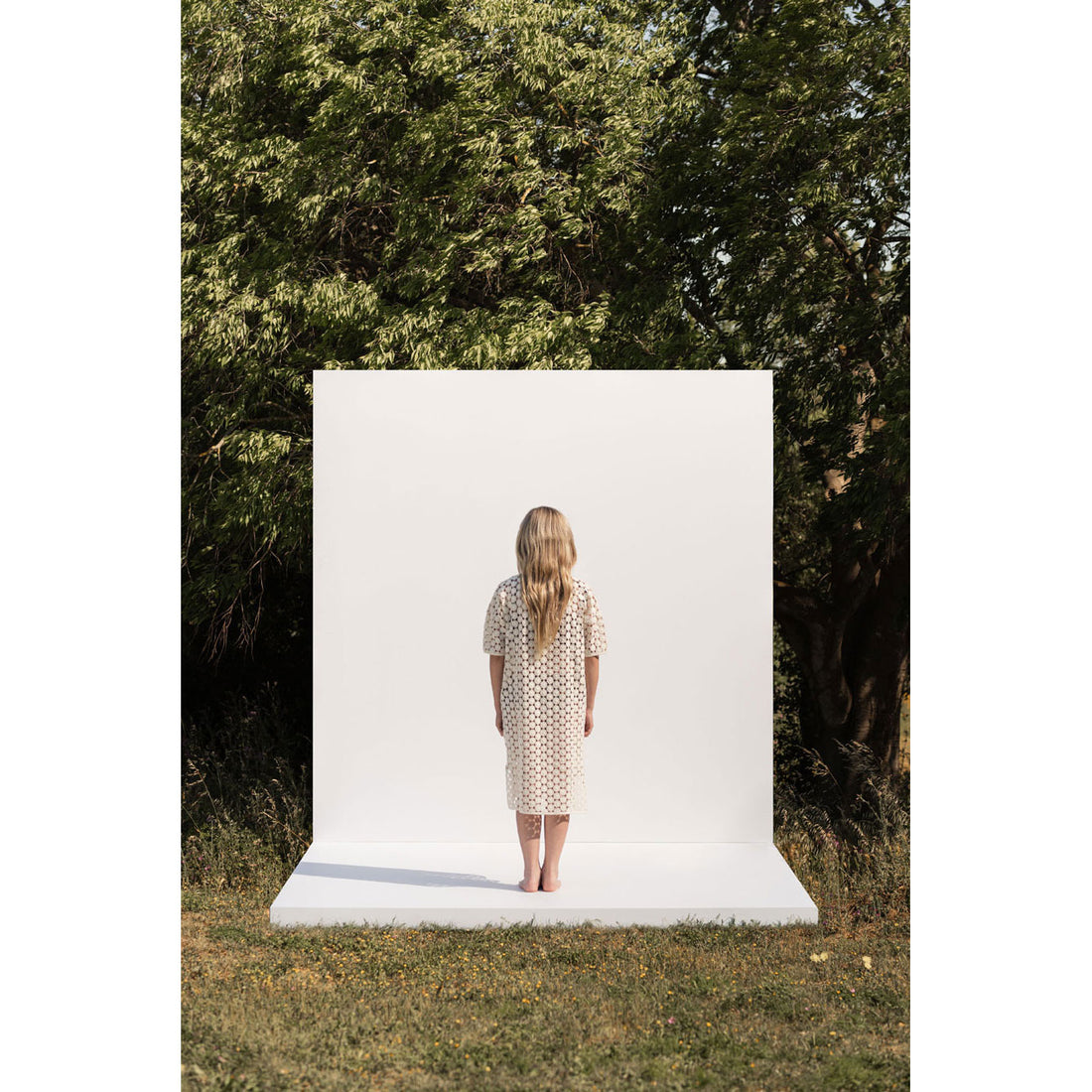 The New Society Natural Hortensia Lace Dress