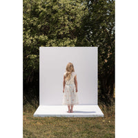 The New Society Off White Embroidered Tassel Eulalia Skirt