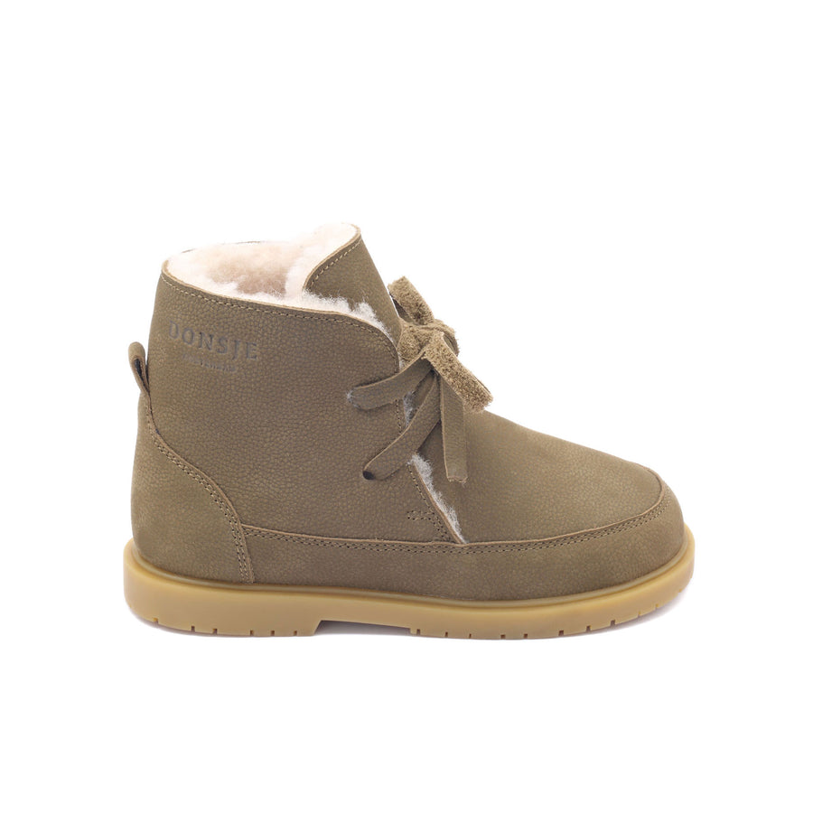 Donsje Army Betting Leather Buddy Boots