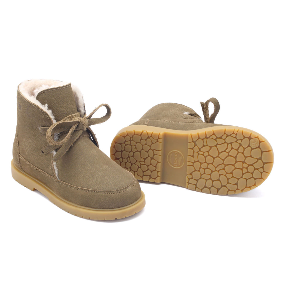 Donsje Army Betting Leather Buddy Boots