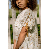 Fin and Vince Linen Floral Meadow Dress