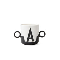 Design Letters Handle for melamine cup - BLACK