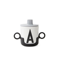 Design Letters Handle for melamine cup - BLACK
