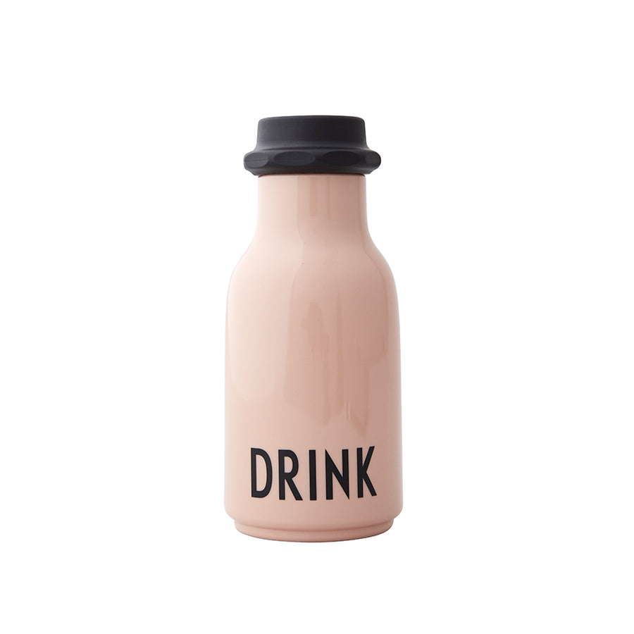 Design Letters Kids Water Bottle - NUDE