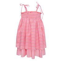 Paade Mode Red Stripe Clover Dress