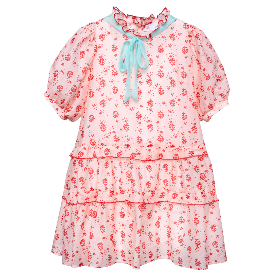 Paade Mode Pink Floral Chiffon Violetta Dress