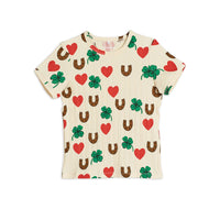 Mini Rodini Clover Print Tee