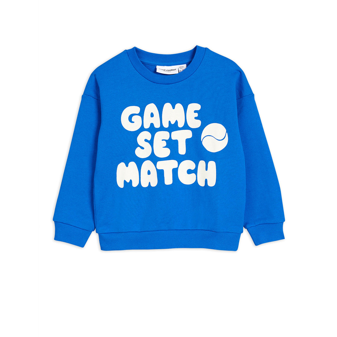 Mini Rodini Blue Game Quote Sweatshirt