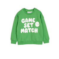 Mini Rodini Green Game Quote Sweatshirt