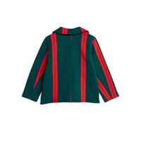 Mini Rodini Green Stripe Sweat Blazer