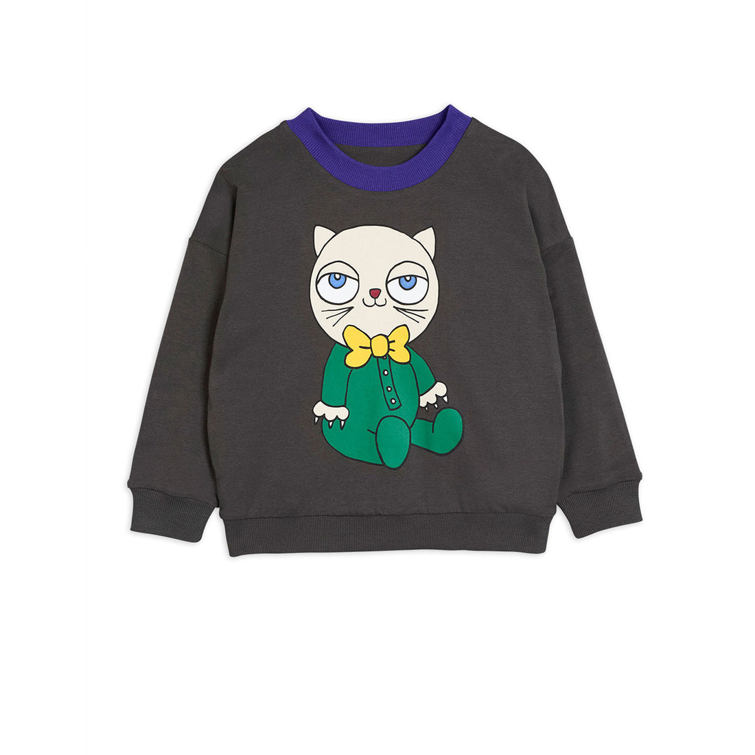Mini Rodini Black Reversible Sweatshirt