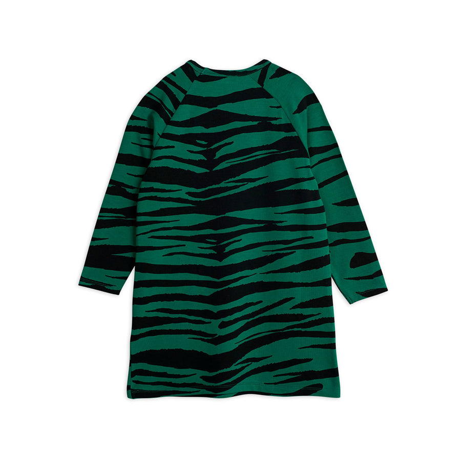 mini rodini tiger dress Mini Rodini Green Tiger Dress