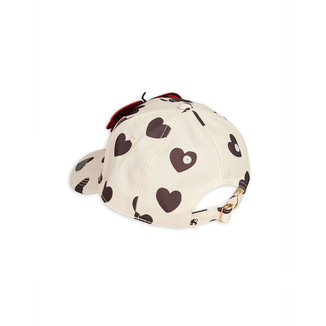 Mini Rodini White Hearts Cap