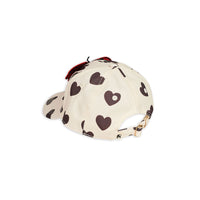 Mini Rodini White Hearts Cap