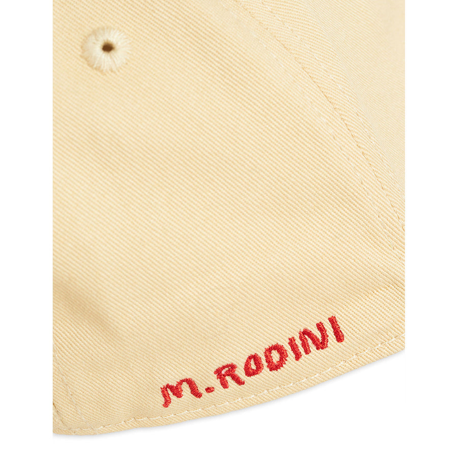 Mini Rodini Yellow Tennis Cap