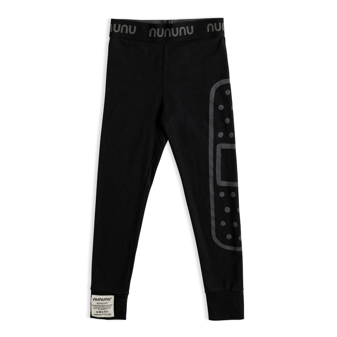 NUNUNU Black Bandaid Leggings